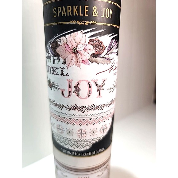 NEW Redesign Sparkle & Joy Furniture Transfer Christmas Floral RETIRED Pastel - Picture 2 of 9